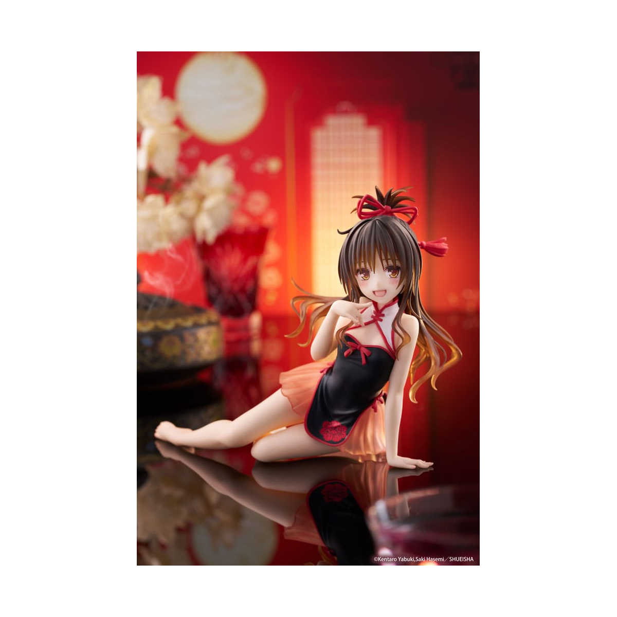 To Love-Ru Darkness: Mikan Yuki (Chinese Dress Ver.) - Desktop Cute Figure