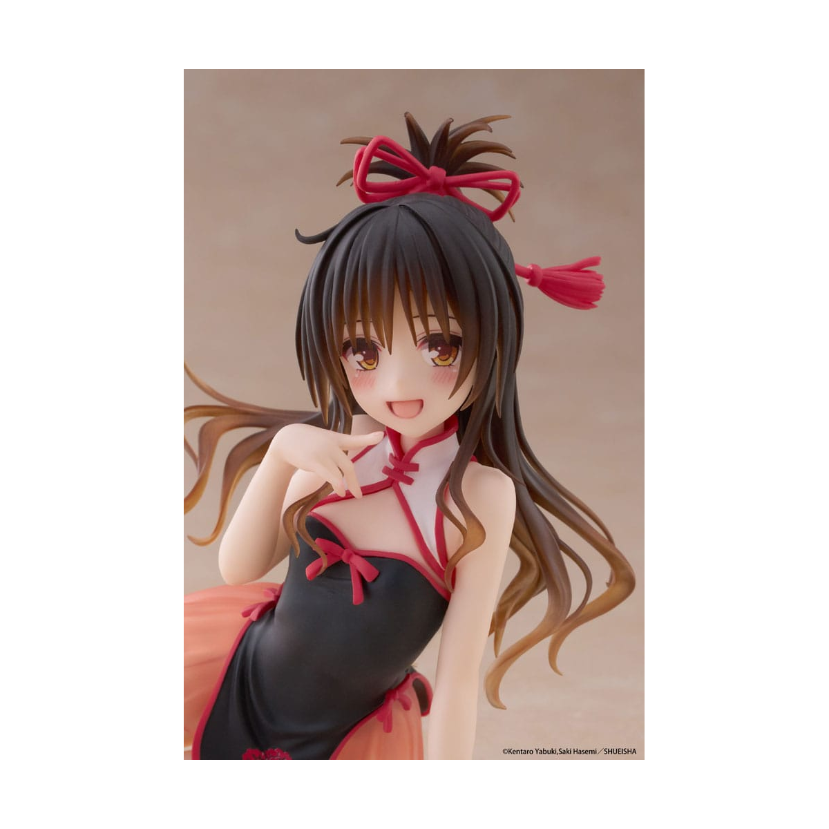 To Love-Ru Darkness: Mikan Yuki (Chinese Dress Ver.) - Desktop Cute Figure
