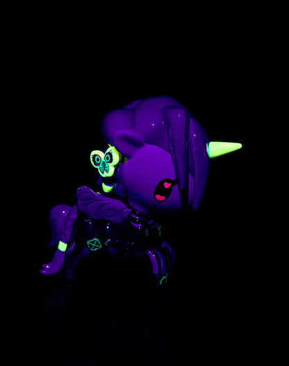 Tokidoki X Arcane Unicorno Black Light Chrome Blind Box