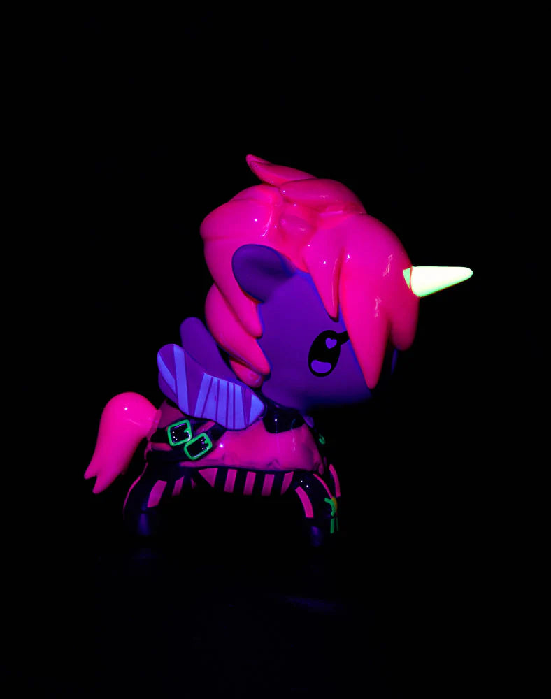 Tokidoki X Arcane Unicorno Black Light Chrome Blind Box