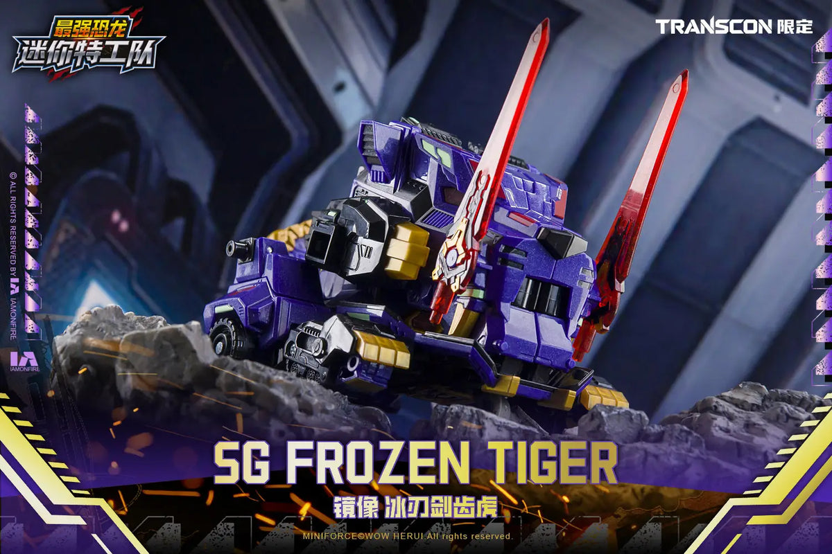 Mini Force X: Transcon SG Rex Kaizer D7 - Transformable Action Figure