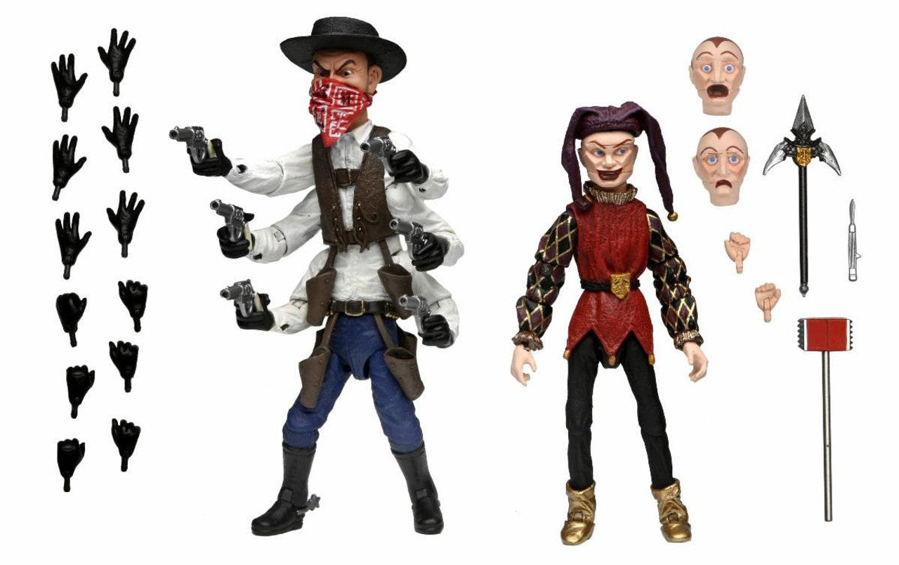 Puppet Master: Ultimate Six Shooter & Jester 2 Pack - 7 inch Scale Action Figure