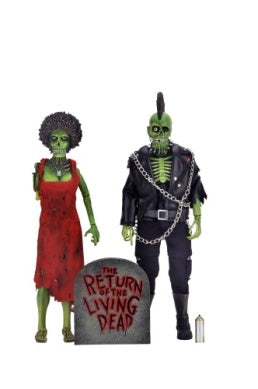 The Return of Living Dead: Trash & Suicide - 8 In Clothed Figures (2 Pack) - Videguy Collectibles