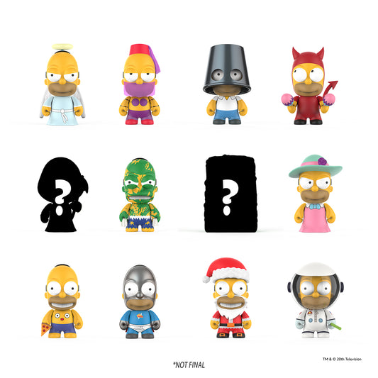 The Simpsons: Many Faces of Homer - Mini Figure Blind Box