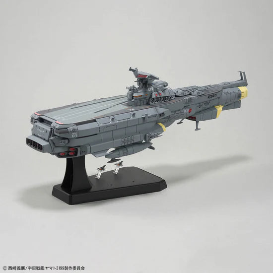 Be Forever Yamato: REBEL 3199 - EFCF Hyuga Class Battlecarrier DCV-01 Gyuga - 1/1000 Scale Model Kit