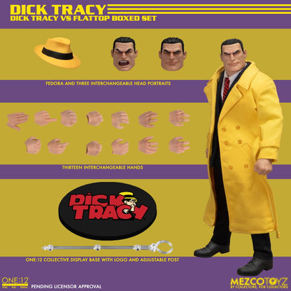 Mezco - ONE:12 COLLECTIVE BOXED SET - Dick Tracy vs. Flattop