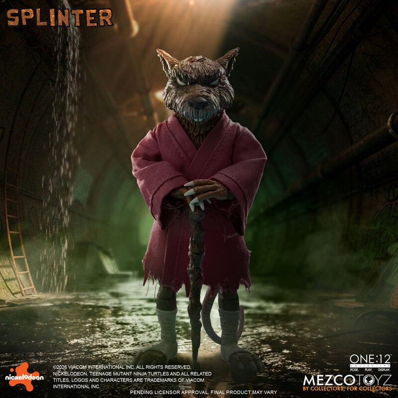 [Pre-Order] Teenage Mutant Ninja Turtles: Splinter - One:12 Action Figure