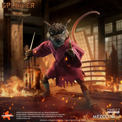 [Pre-Order] Teenage Mutant Ninja Turtles: Splinter - One:12 Action Figure
