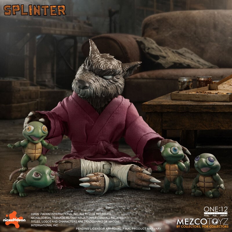 [Pre-Order] Teenage Mutant Ninja Turtles: Splinter - One:12 Action Figure