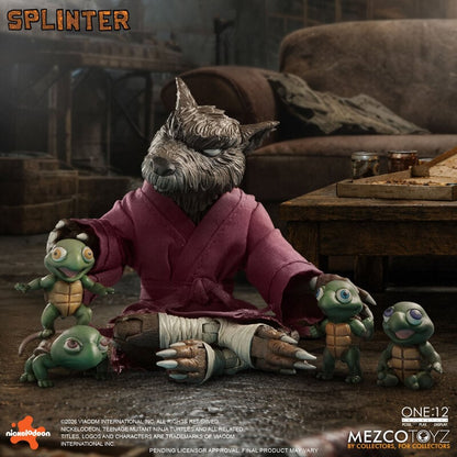 [Pre-Order] Teenage Mutant Ninja Turtles: Splinter - One:12 Action Figure