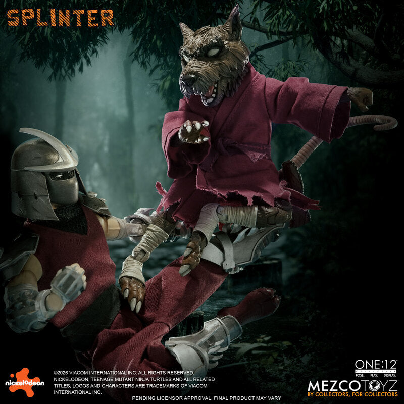 [Pre-Order] Teenage Mutant Ninja Turtles: Splinter - One:12 Action Figure