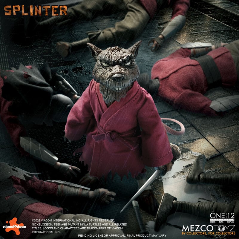 [Pre-Order] Teenage Mutant Ninja Turtles: Splinter - One:12 Action Figure