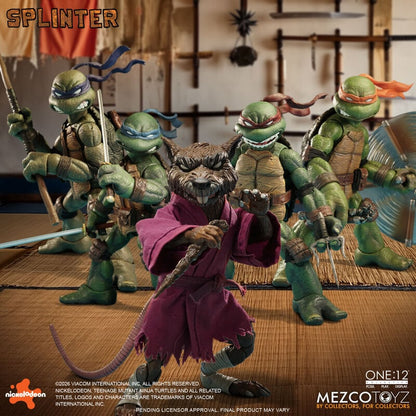 [Pre-Order] Teenage Mutant Ninja Turtles: Splinter - One:12 Action Figure