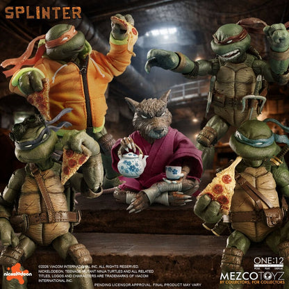 [Pre-Order] Teenage Mutant Ninja Turtles: Splinter - One:12 Action Figure