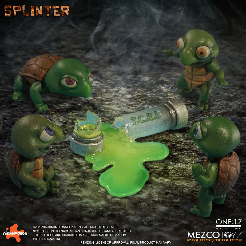 [Pre-Order] Teenage Mutant Ninja Turtles: Splinter - One:12 Action Figure