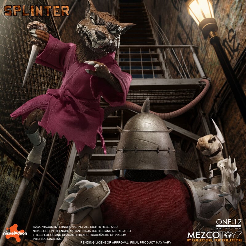 [Pre-Order] Teenage Mutant Ninja Turtles: Splinter - One:12 Action Figure