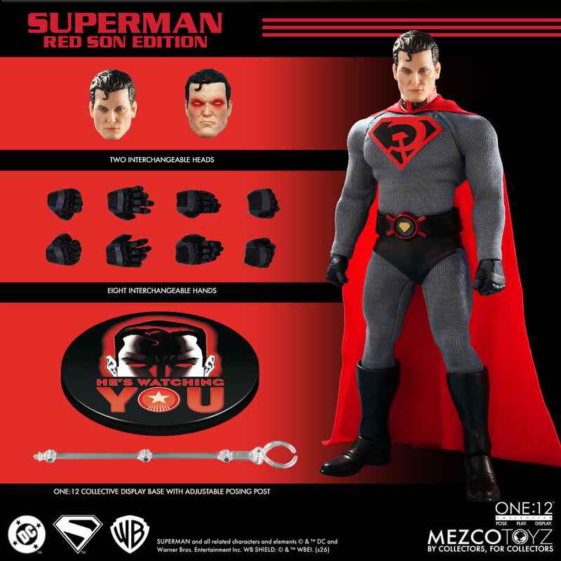 [Pre-Order] Superman - Red Son Edition - One:12 Collective Action Figure