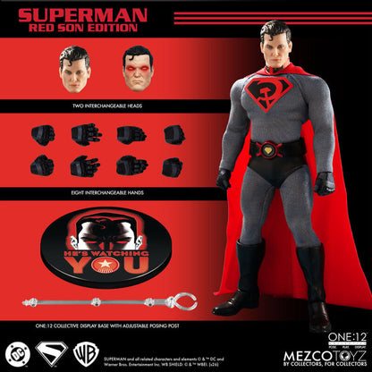[Pre-Order] Superman - Red Son Edition - One:12 Collective Action Figure