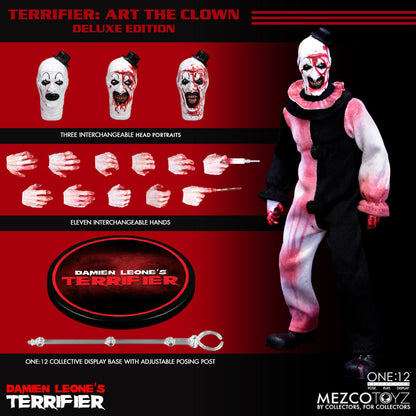 Damien Leone's Terrifier: Art the Clown - Deluxe Edition One:12 Collective Action Figure