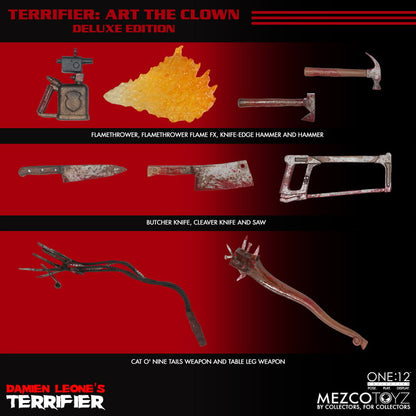 Damien Leone's Terrifier: Art the Clown - Deluxe Edition One:12 Collective Action Figure