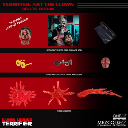 Damien Leone's Terrifier: Art the Clown - Deluxe Edition One:12 Collective Action Figure