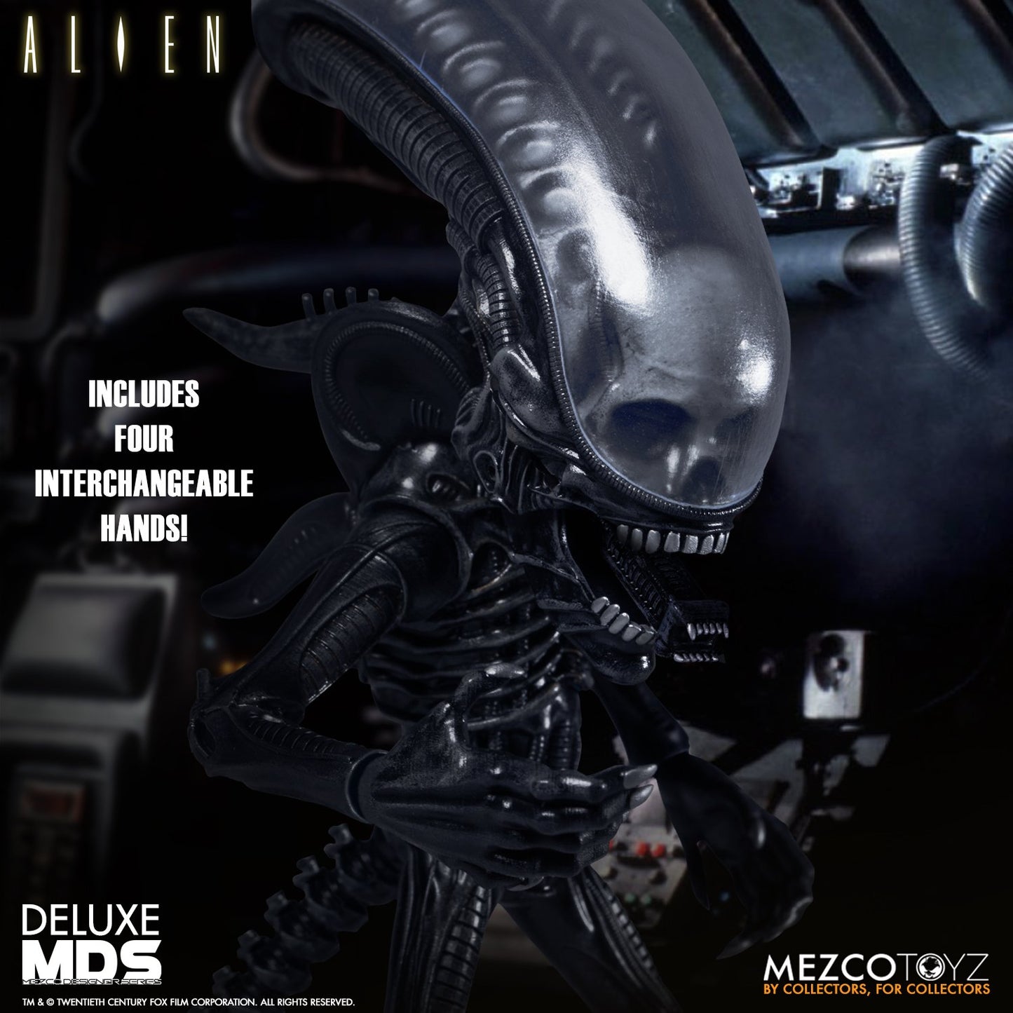 Mezco Designer Series - Deluxe Alien - Videguy Collectibles