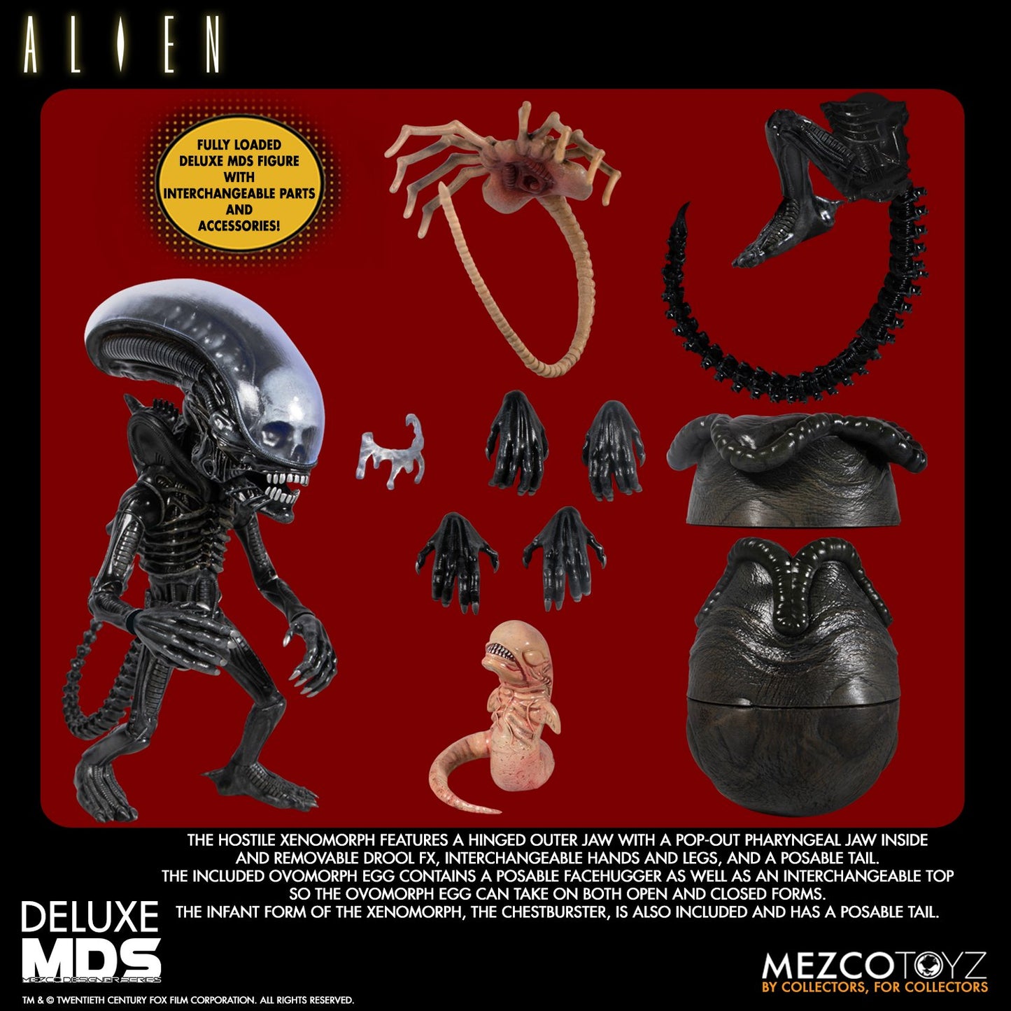 Mezco Designer Series - Deluxe Alien - Videguy Collectibles