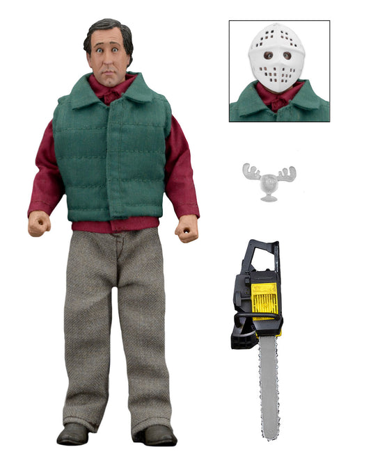National Lampoon's Christmas Vacation: Clark Griswold with Chainsaw - 8" Clothed Action Figure