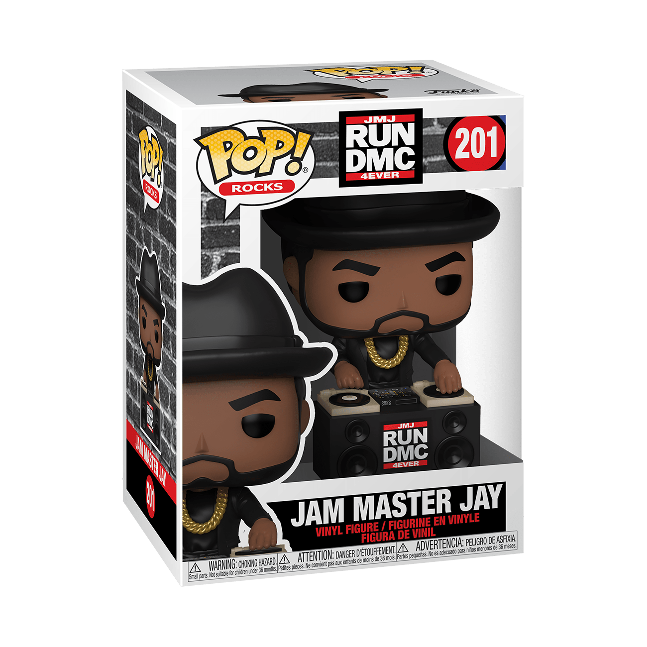 Funko POP! Rocks: Run DMC - Jam Master Jay #201