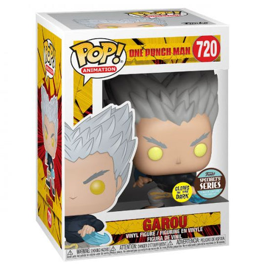 Funko POP! Animation: One Punch Man - Garou #720 (Specialty Series Glow in the Dark Exclusive)