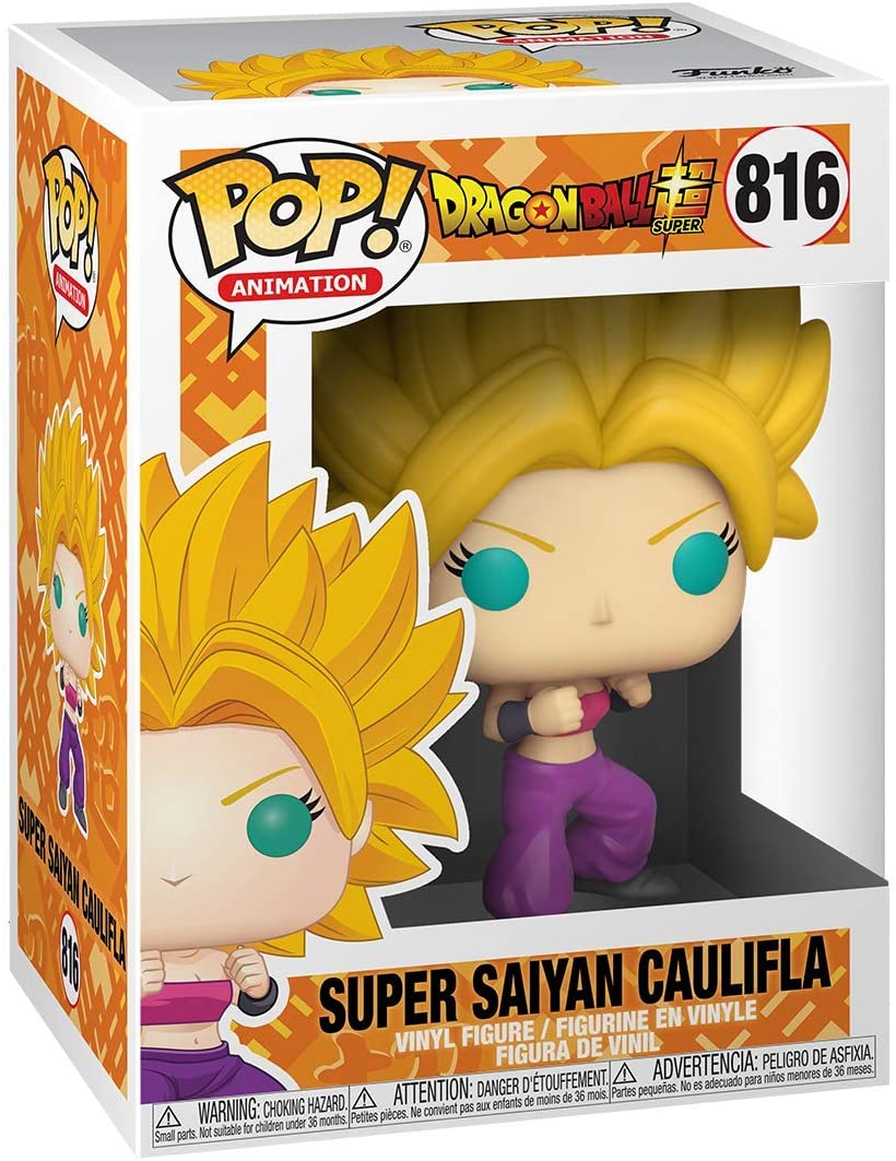Funko POP! Animation: Dragon Ball Super - Super Saiyan Caulifla #816