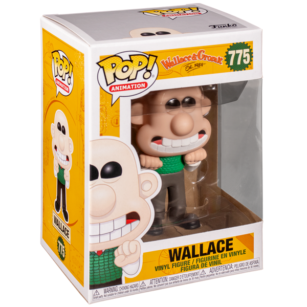 Funko POP! Animation: Wallace & Gromit - Wallace #775