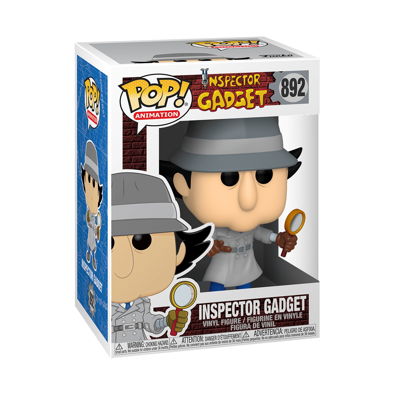 Funko Animation Pop - Inspector Gadget - Inspector Gadget - Videguy Collectibles