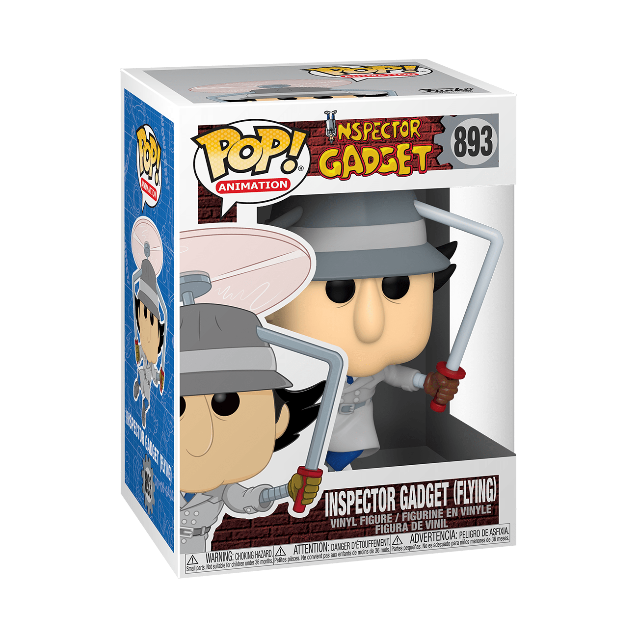 Funko Animation Pop - Inspector Gadget Flying - Videguy Collectibles