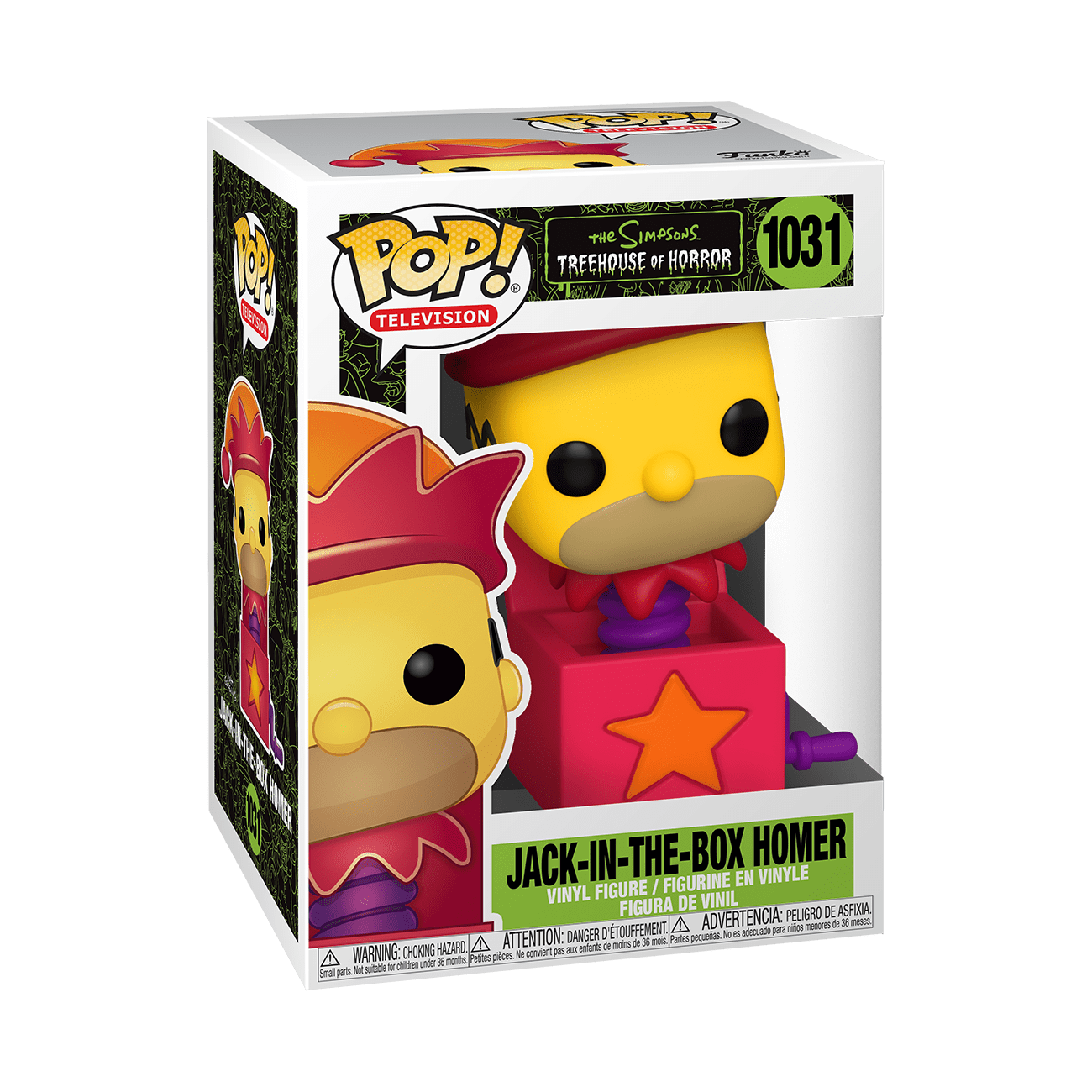 Funko POP! Animation: The Simpsons - Homer Jack in the Box