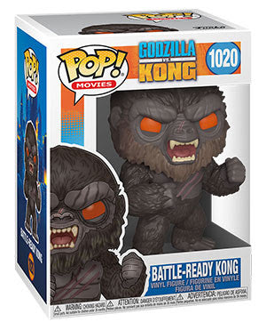 Funko POP! Movies: Godzilla vs Kong - Battle-Ready Kong #1020