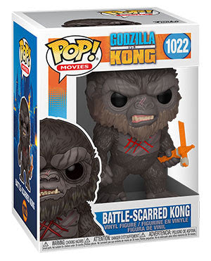 Funko POP! Movies: Godzilla vs Kong - Battle-Scarred Kong #1022