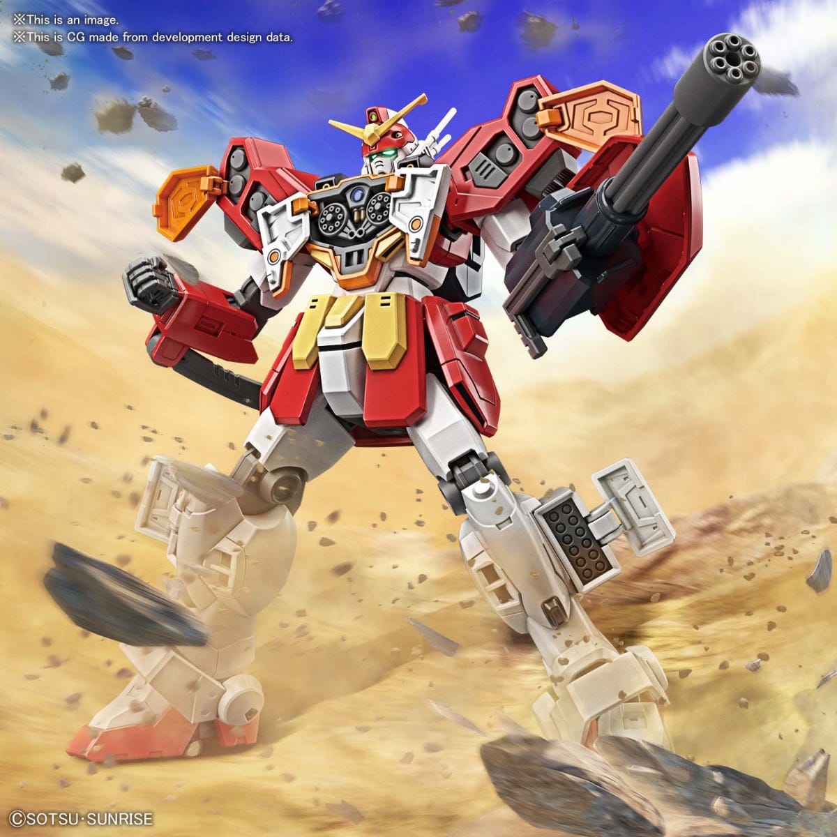Gundam Wing - #236 Gundam Heavyarms - HGAC 1/144  Model Kit - Videguy Collectibles