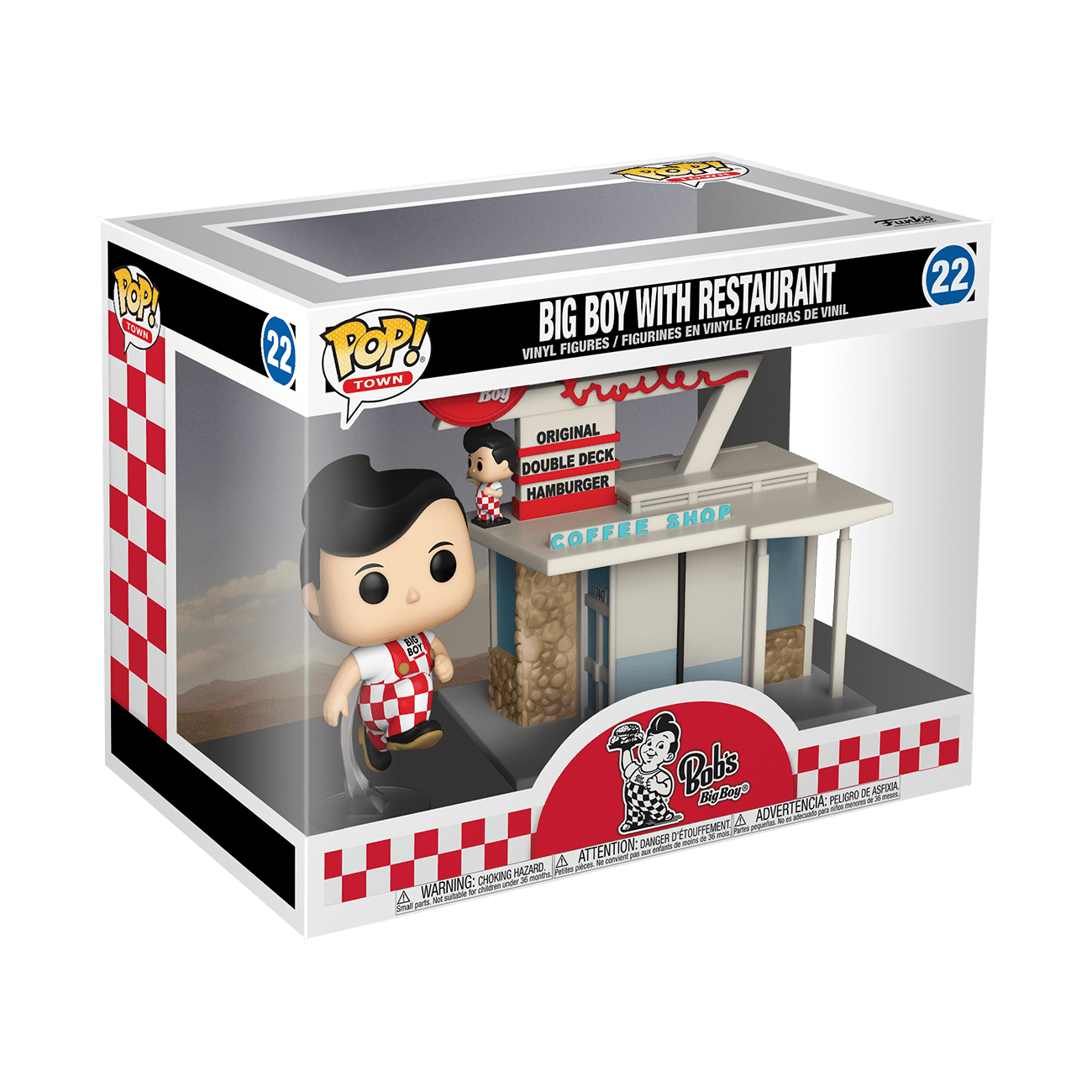 Funko Pop Town - Bob's Big Boy Restaurant w/ Big Boy