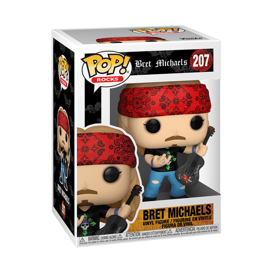 Funko POP! Rocks: Bret Michaels #207
