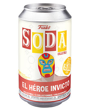 Funko Soda Vinyl - Luchadores - Iron Man (El Heroe Invicto)