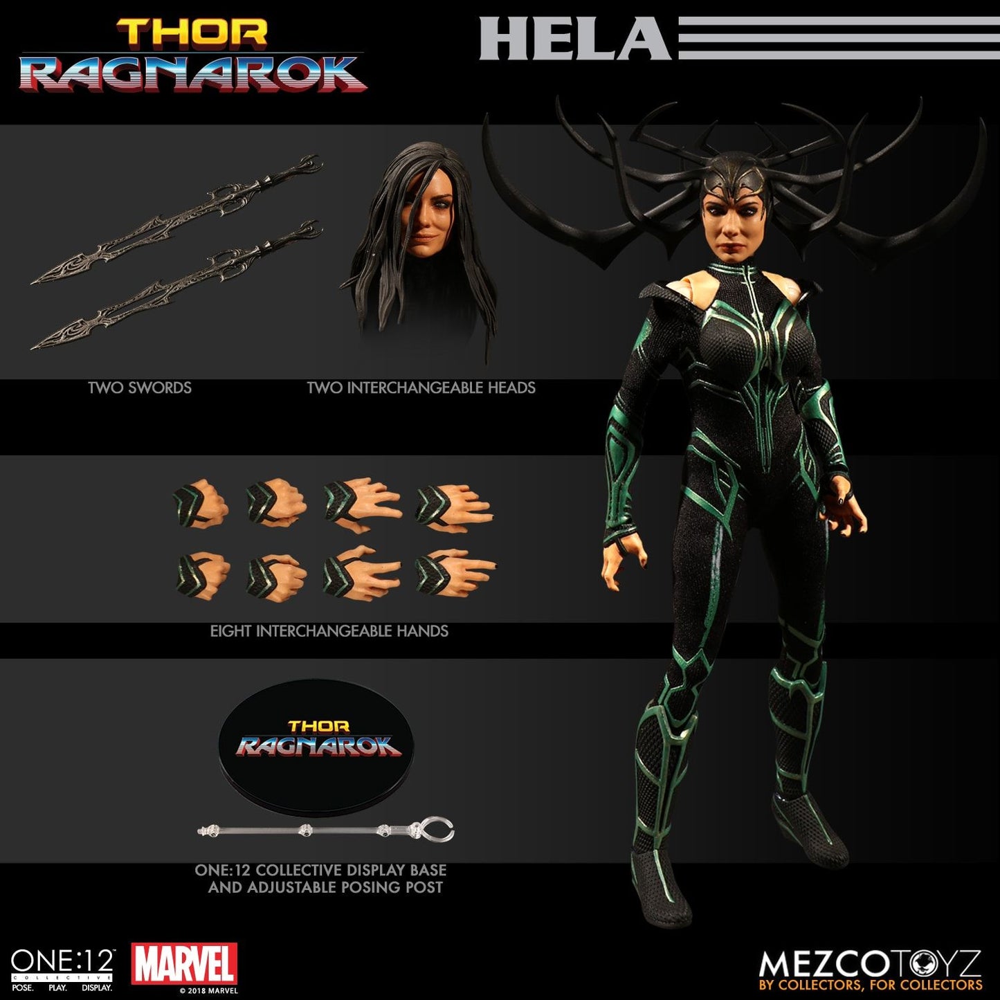 Thor Ragnarok: Hela - One:12 Collective Action Figure