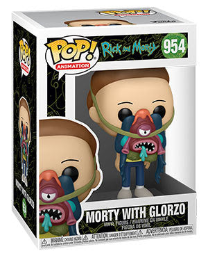 Funko POP! Animation: Rick & Morty - Morty with Glorzo #954