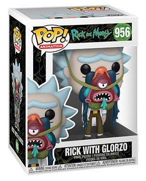 Funko POP! Animation: Rick & Morty - Rick with Glorzo #956