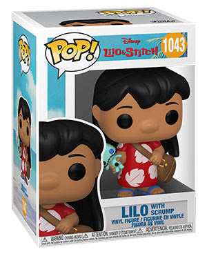 Funko Disney Pop - Lilo & Stitch - Lilo w/ Scrump