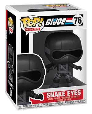 Funko POP! Retro Toys: G.I. Joe - Snake Eyes #76