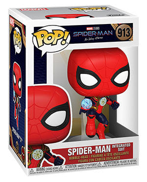 Funko Marvel Pop - Spider-Man No Way Home - Spider-Man Integrated Suit - Videguy Collectibles