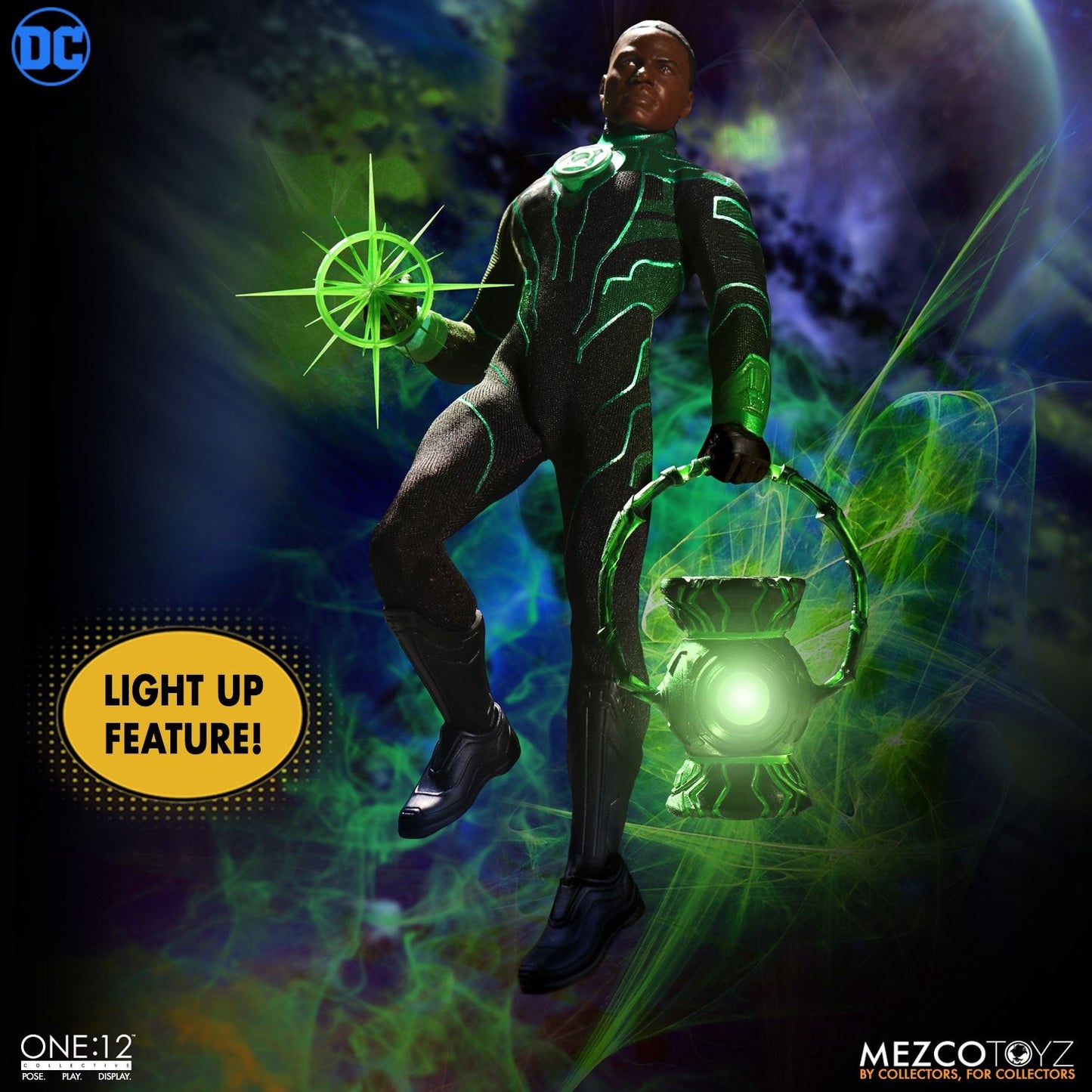 DC - The Green Lantern - John Stewart - One:12 Collective Action Figure