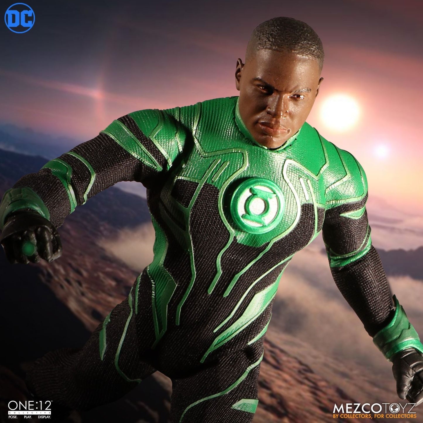 DC - The Green Lantern - John Stewart - One:12 Collective Action Figure