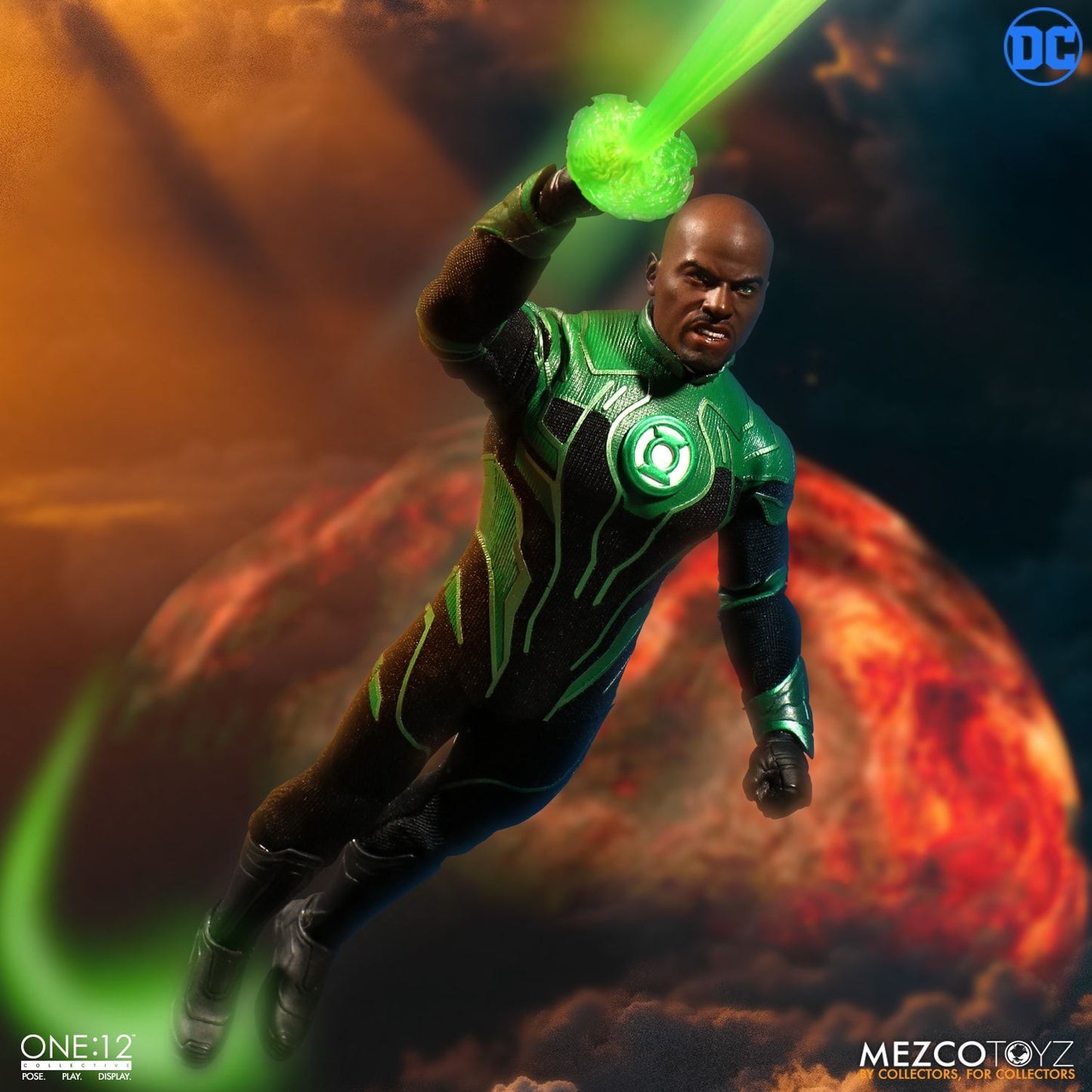 DC - The Green Lantern - John Stewart - One:12 Collective Action Figure